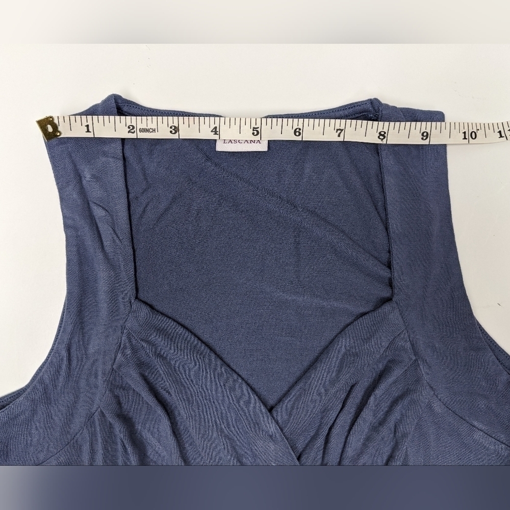Lascana sleeveless wrap look dress - Picture 12 of 14